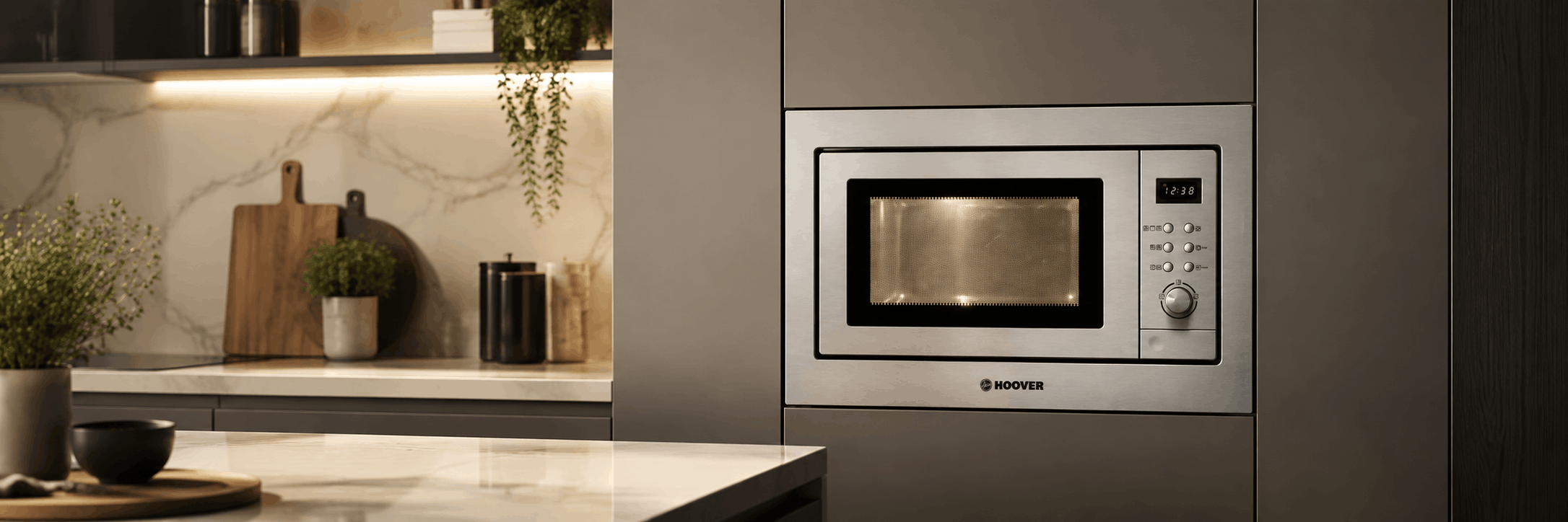 Micro-Onde Encastrable HOOVER HMG281X 28 Litres - Inox